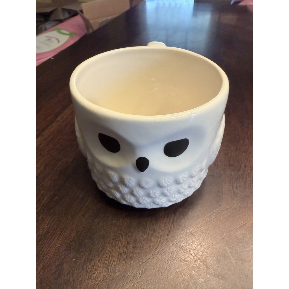 Our Name is Mud Hedwig Harry Potter Owl Snowy White Ceramic Mug cup coffee